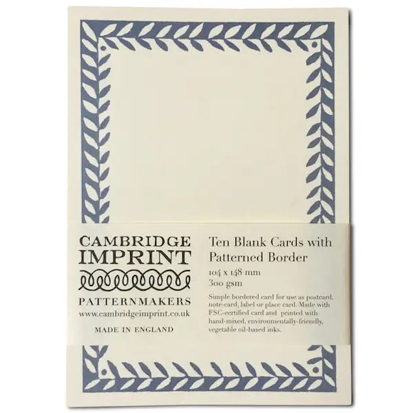 Patterned Border Postcard Set