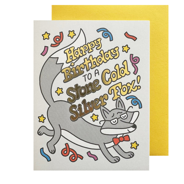 Silver Fox Birthday