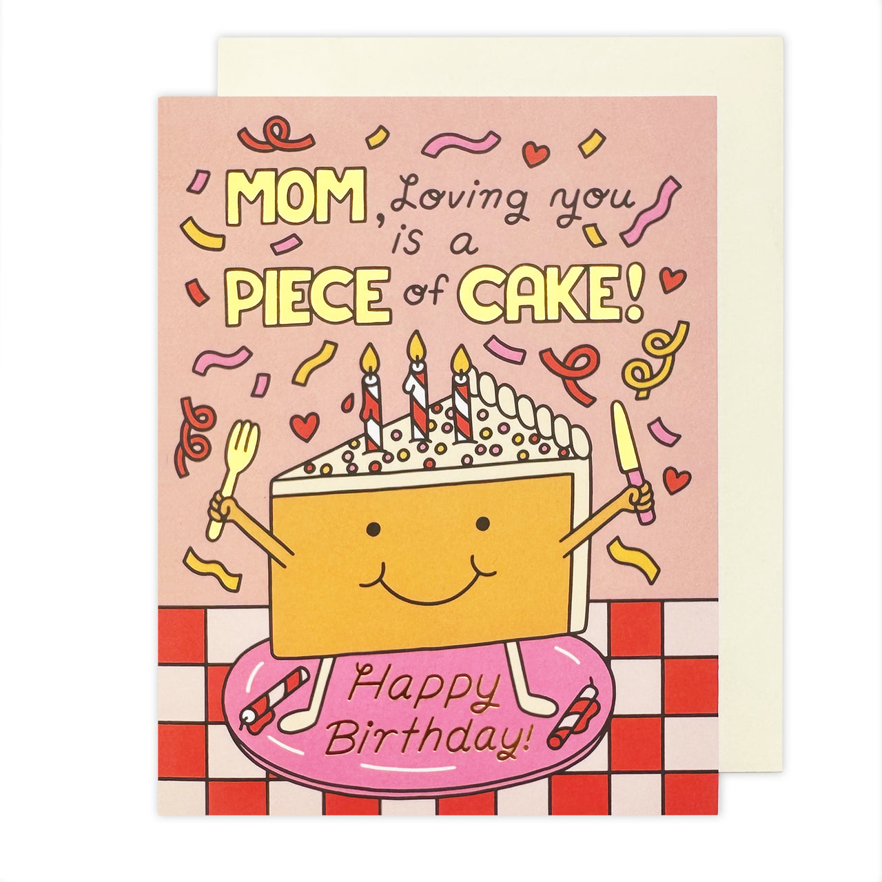 Piece of Cake Mom Birthday