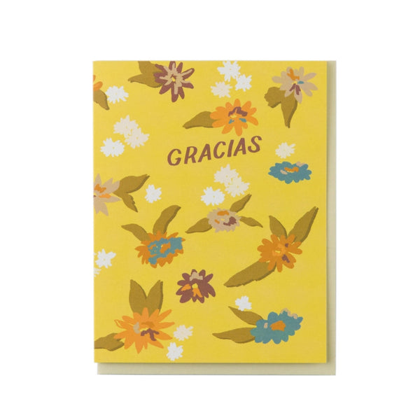 Gracias Yellow Floral