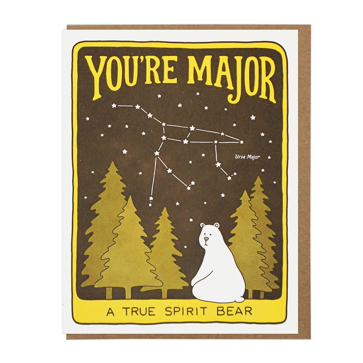 You're Major Ursa Bear