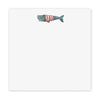 Stripey Whale Notepad