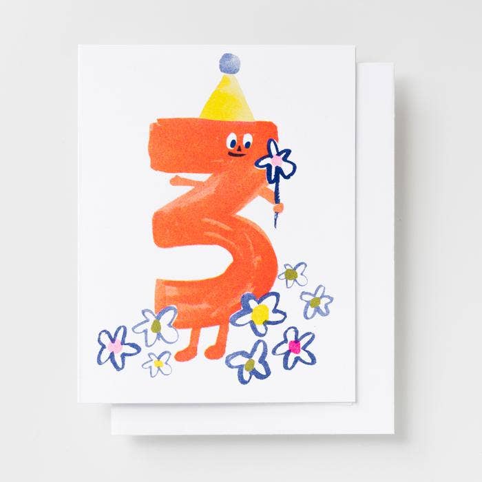 Birthday 3 Risograph