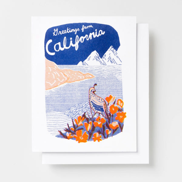 Greetings from California