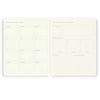 Orange Vine Stitched Monthly Planner