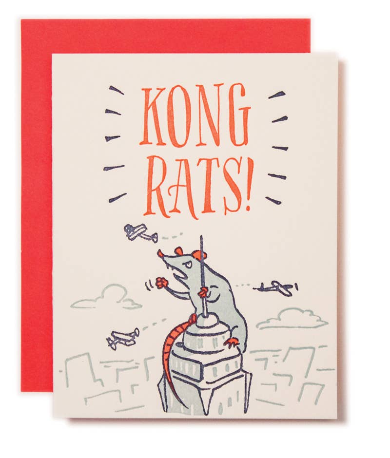 Kong Rats Congratulations
