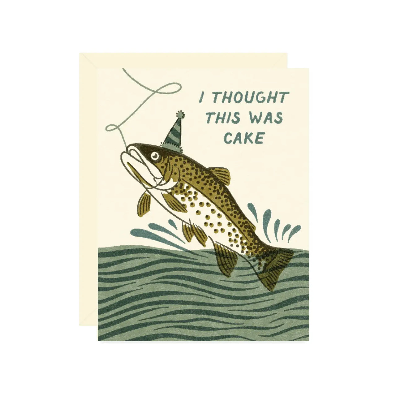 Trout Catching Cake
