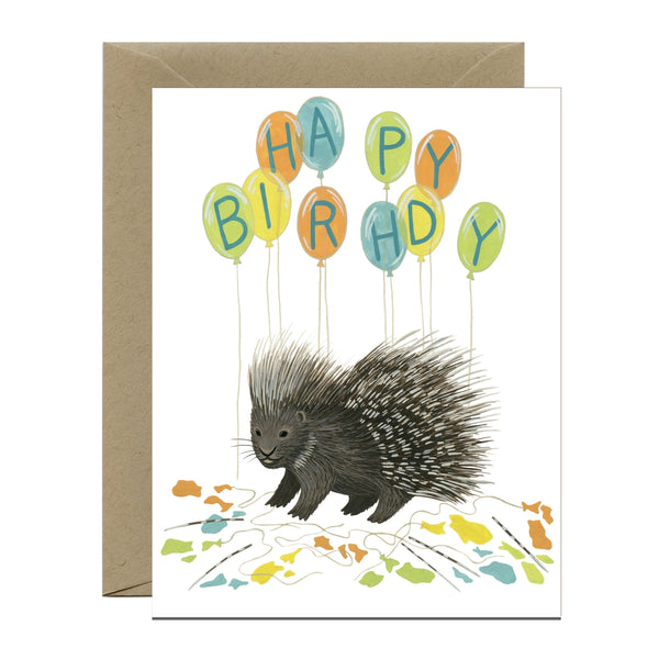 Porcupine Balloons Birthday