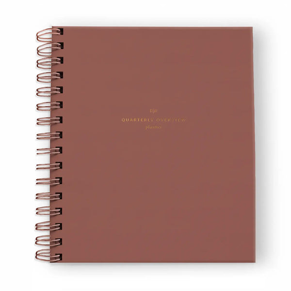 Quarterly Overview Planner - Clay (Limited Edition)