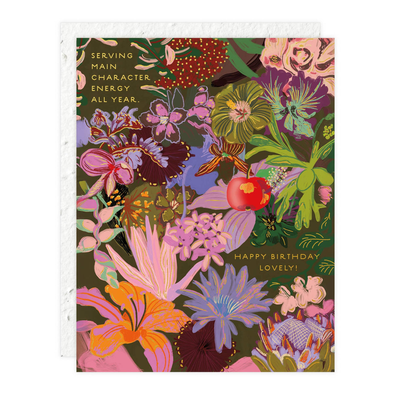 Midnight Blooms Birthday