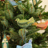 Partridge Screen-Printed Board Ornament