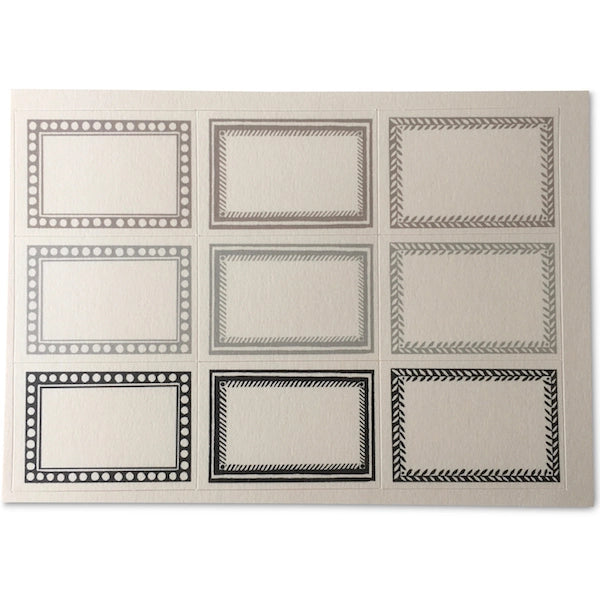 Small Self-Adhesive Labels - Pack of 18