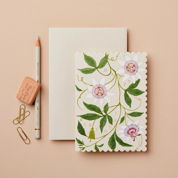 Passionflower Happy Birthday