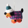Toots the Dog Felt Ornament
