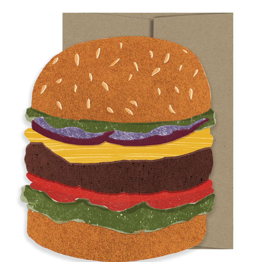 Hamburger Die Cut