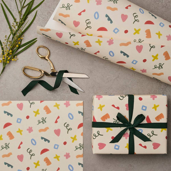 Colourful Party Wrapping Paper