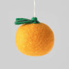 Clementine Felt Ornament