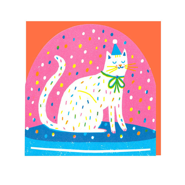Party Cat Snowglobe