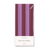 Eggplant and Lilac Stripes Tissue Paper