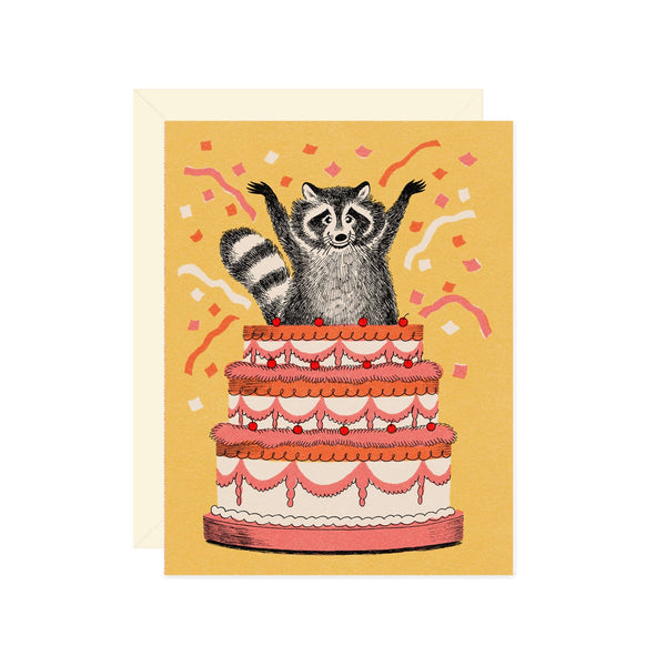 Surprise Raccoon Cake