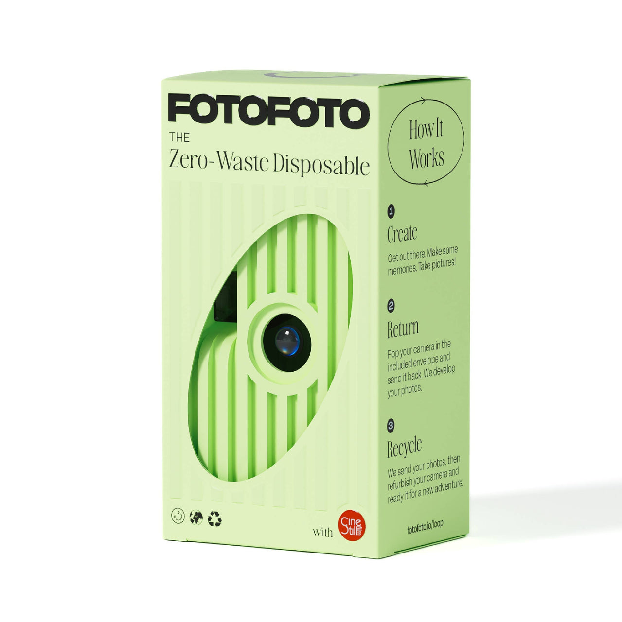 Sustainable Disposable Camera - Meadow