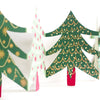 Christmas Trees Concertina Garland