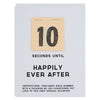 Countdown Until Happily Ever After