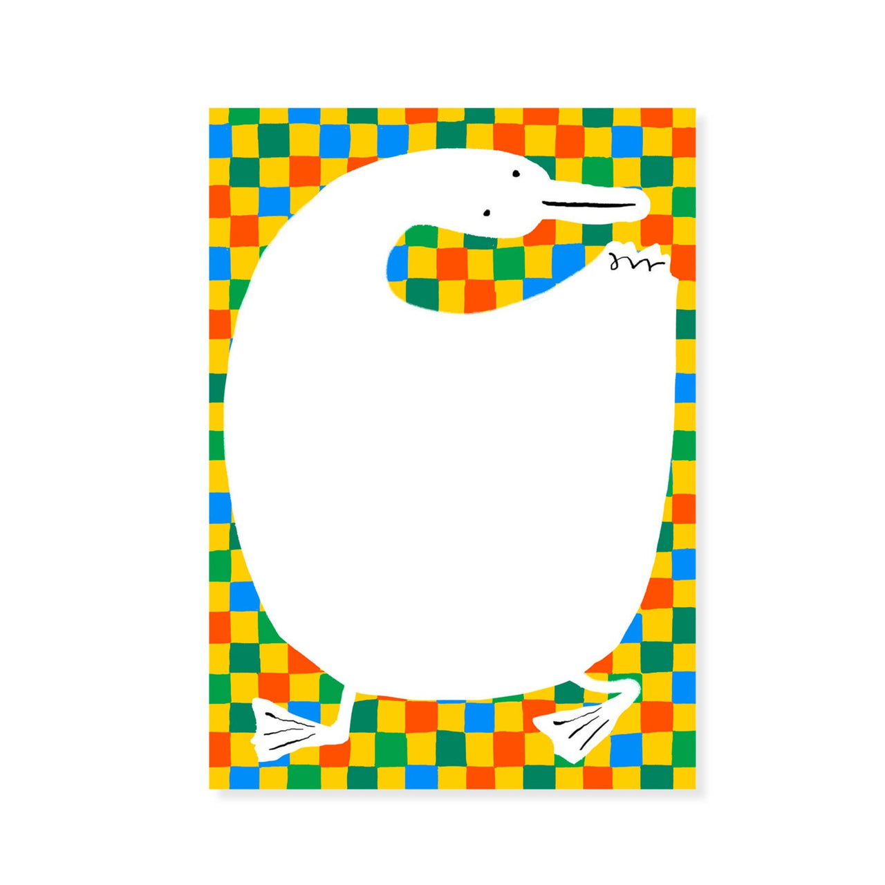 Duck Quilt Notepad