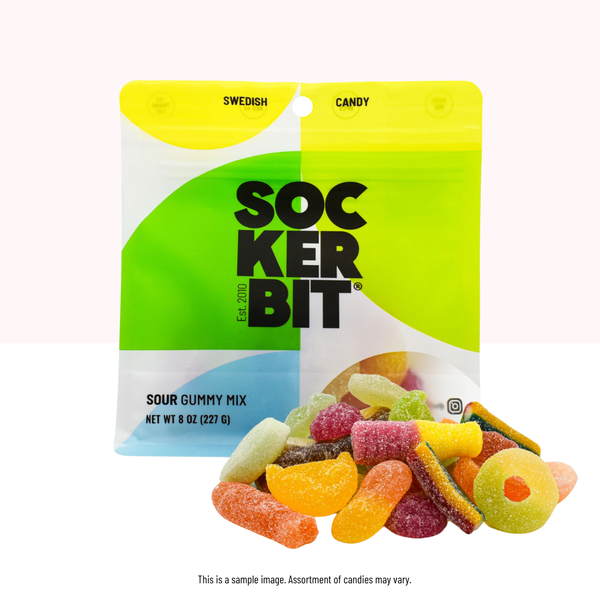 Sour Mix Swedish Candy Bag