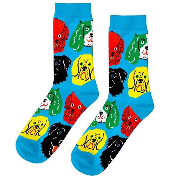 Women's Dogs Crew Socks