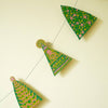 Midcentury Trees Sewn Garland