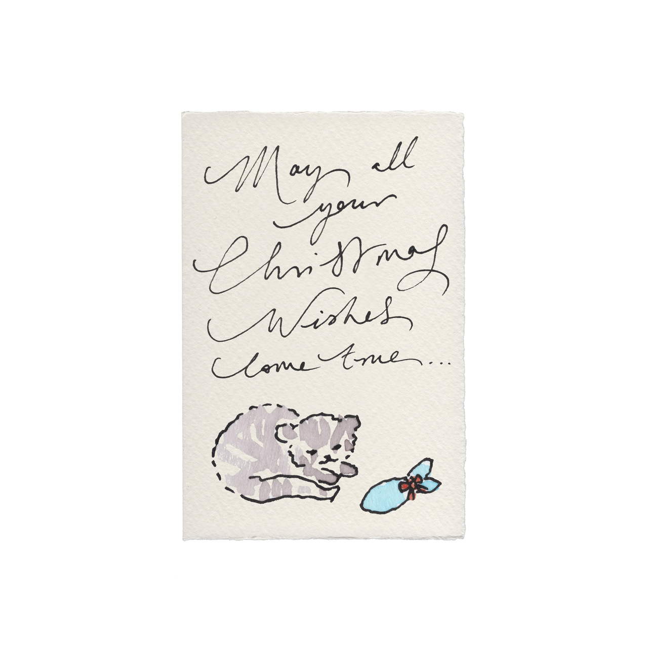 Christmas Wishes Cat