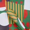 Spot Stripe Christmas Flat Gift Wrap