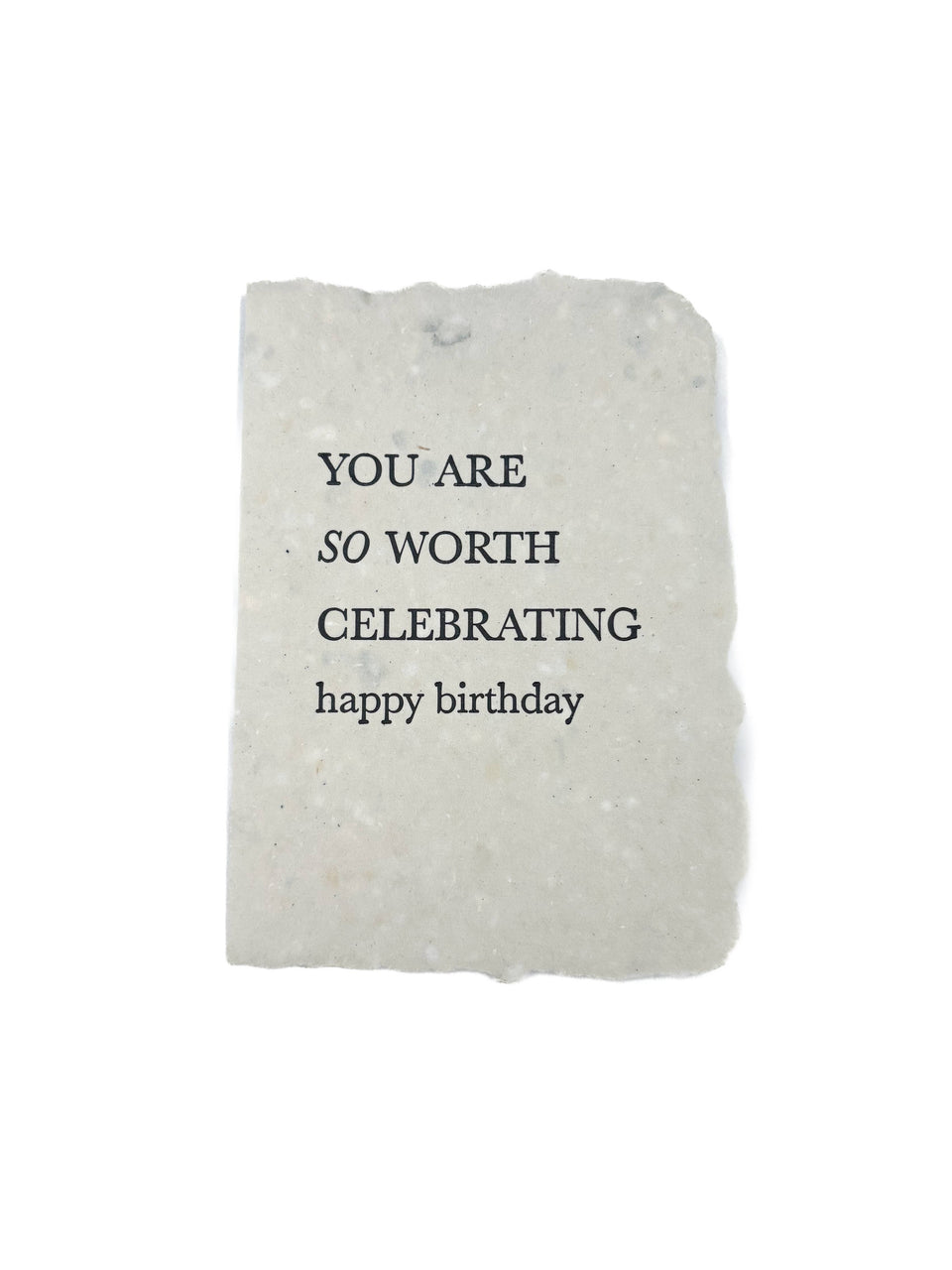 So Worth Celebrating