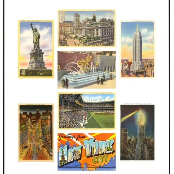 New York City Postcard Booklet