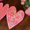 Hearts Concertina Garland