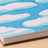 Sky and Clouds Letterpress Spiral Pocket Size Notebook