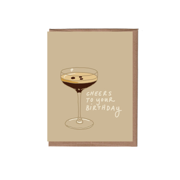 Espresso Martini Birthday Scratch & Sniff