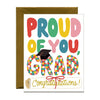 Colorful Checkered Graduation