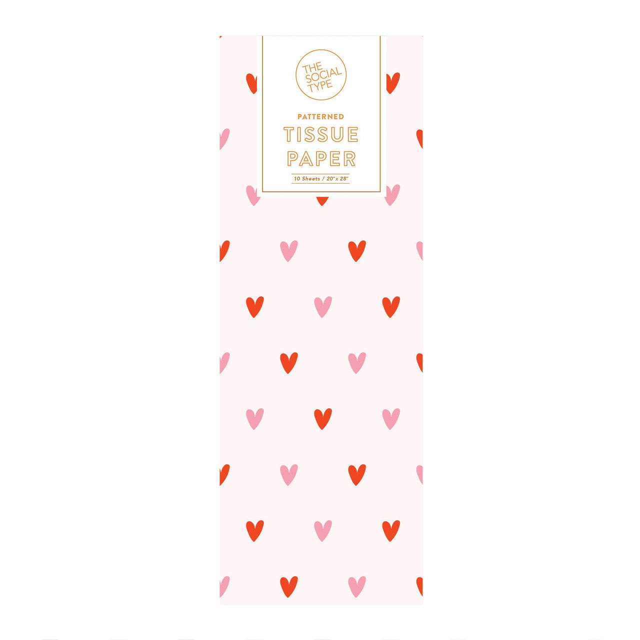 Sweet Hearts Tissue Paper