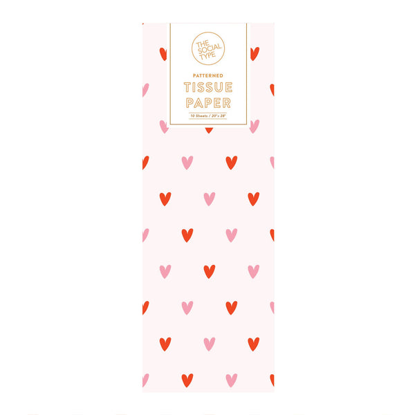 Sweet Hearts Tissue Paper
