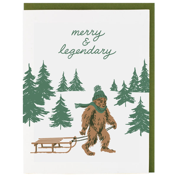 Merry Sasquatch Holiday