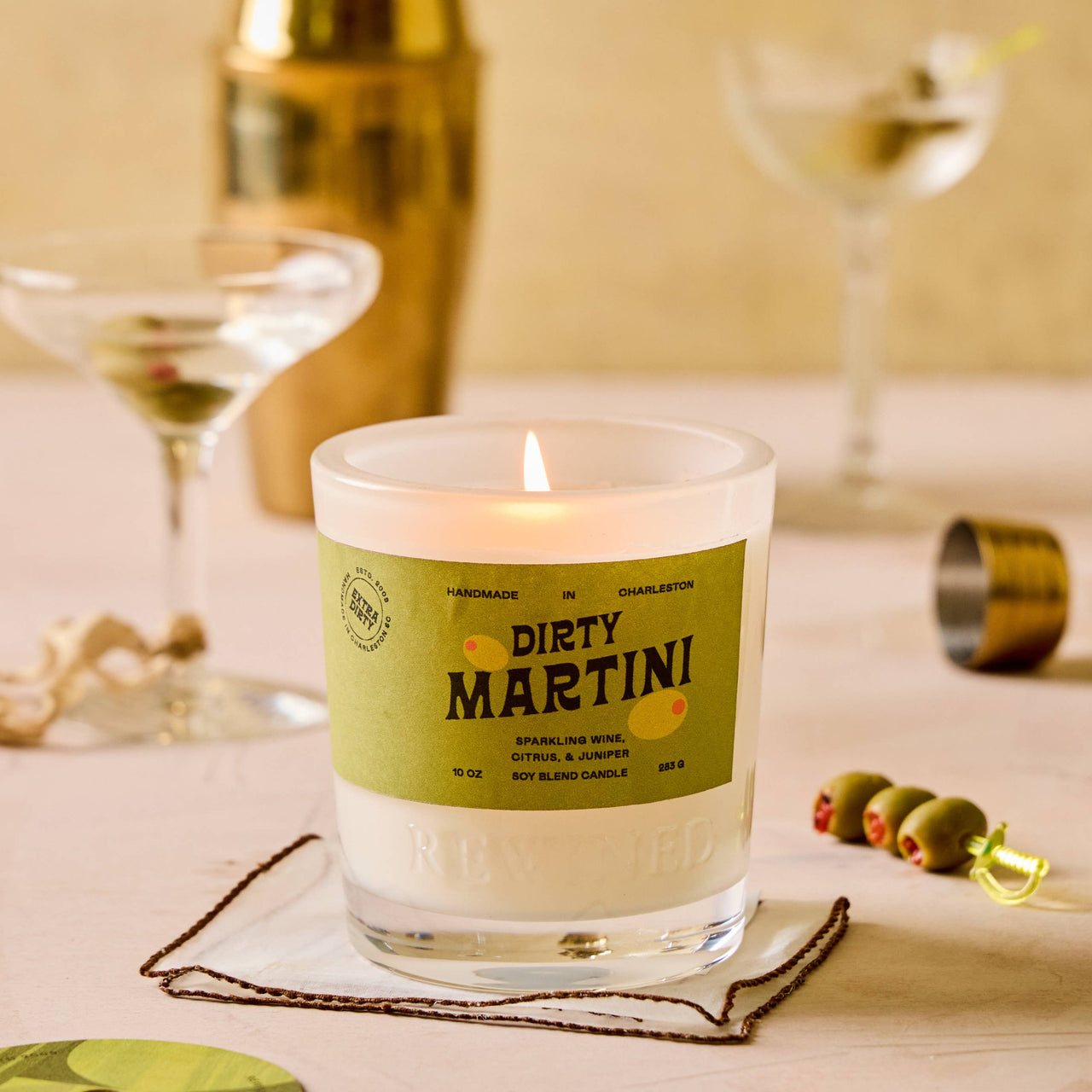 Dirty Martini Candle