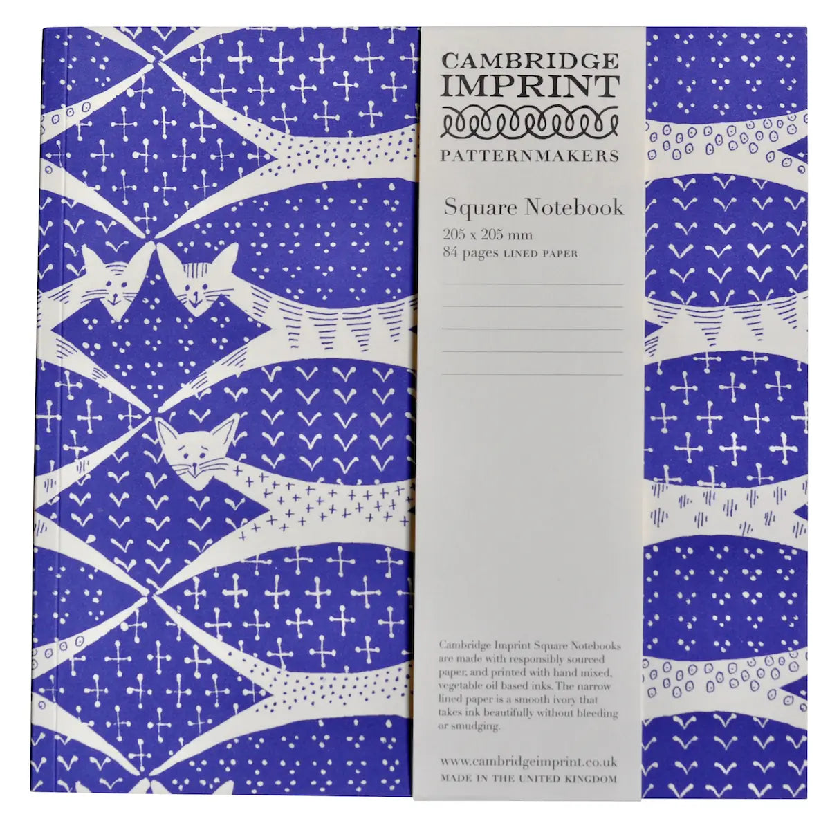 Cambridge Imprint Square Notebook