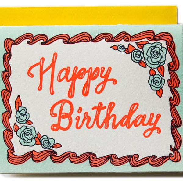 Happy Birthday Cake – The Social Type