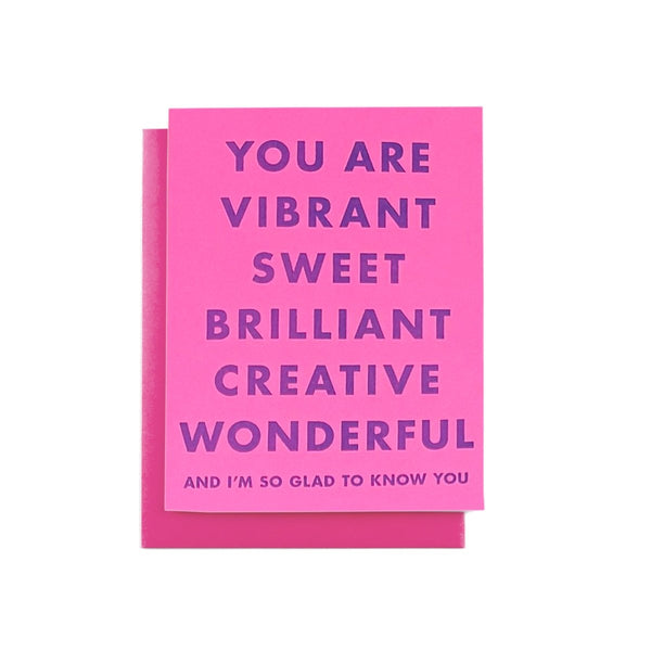 You Are Vibrant Gratitude