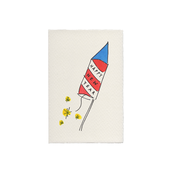 Happy New Year Rocket