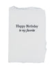Happy Birthday Favorite