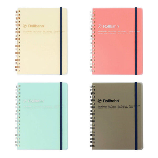 Rollbahn Large Clear-Cover Notebook