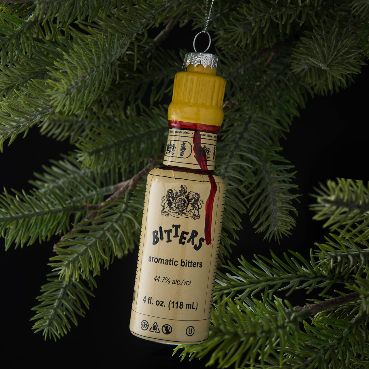 Bitters Bottle Cocktail Ornament